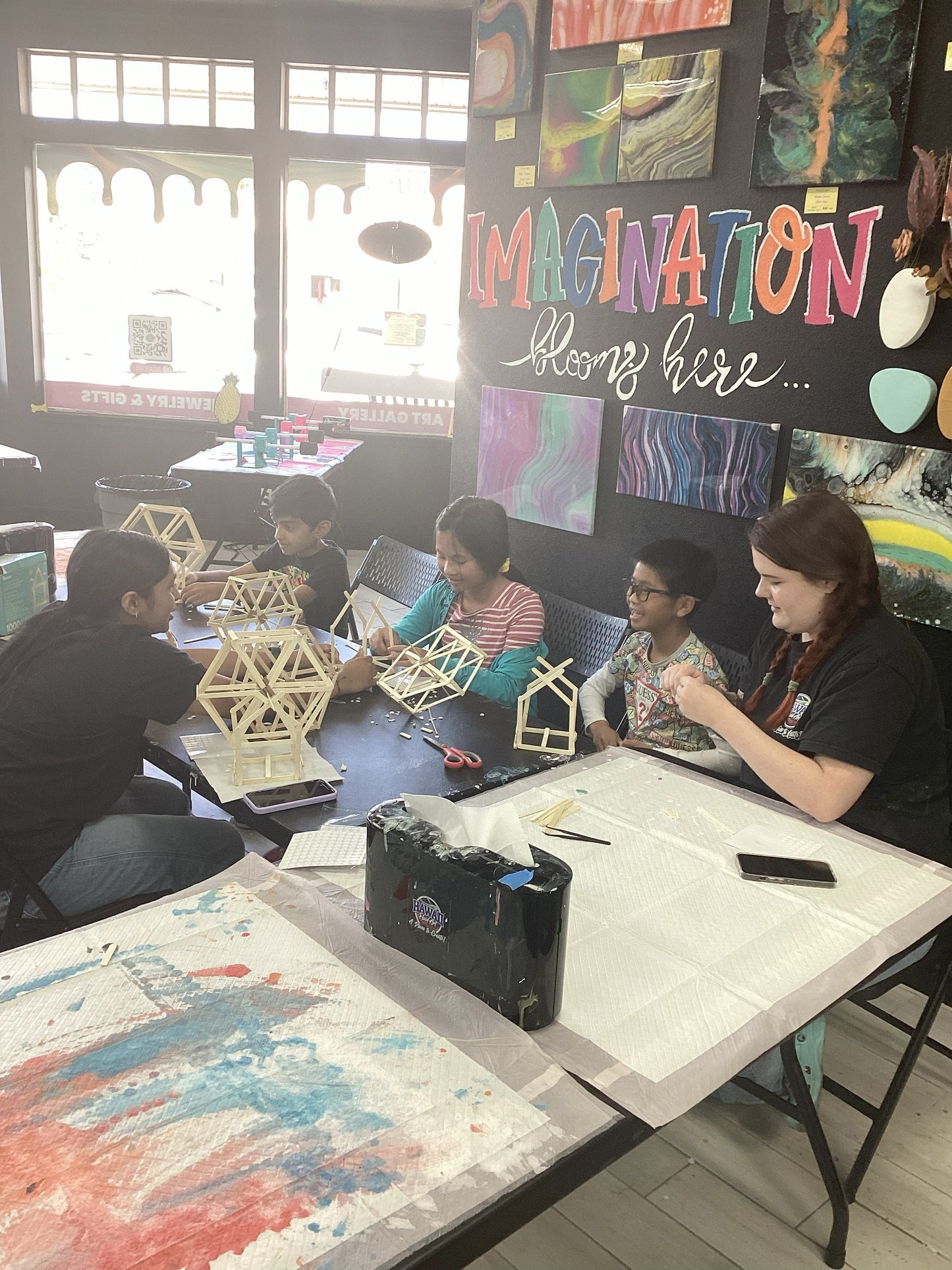 Kids Summer Camp - 5-Day Fluid Art Summer Camp