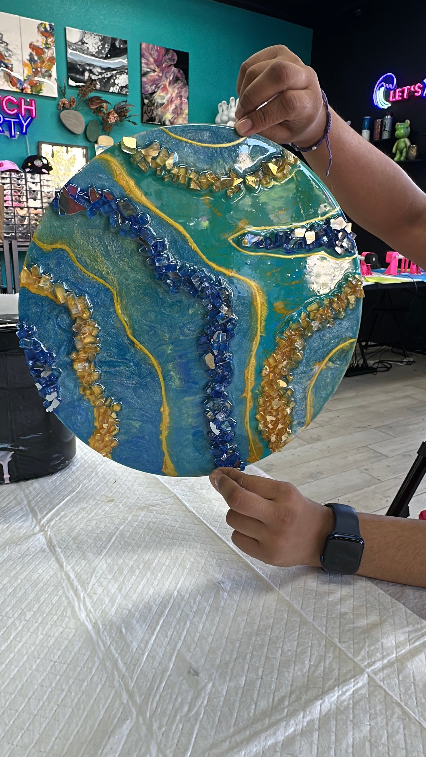 Kids Summer Camp - 5-Day Fluid Art Summer Camp