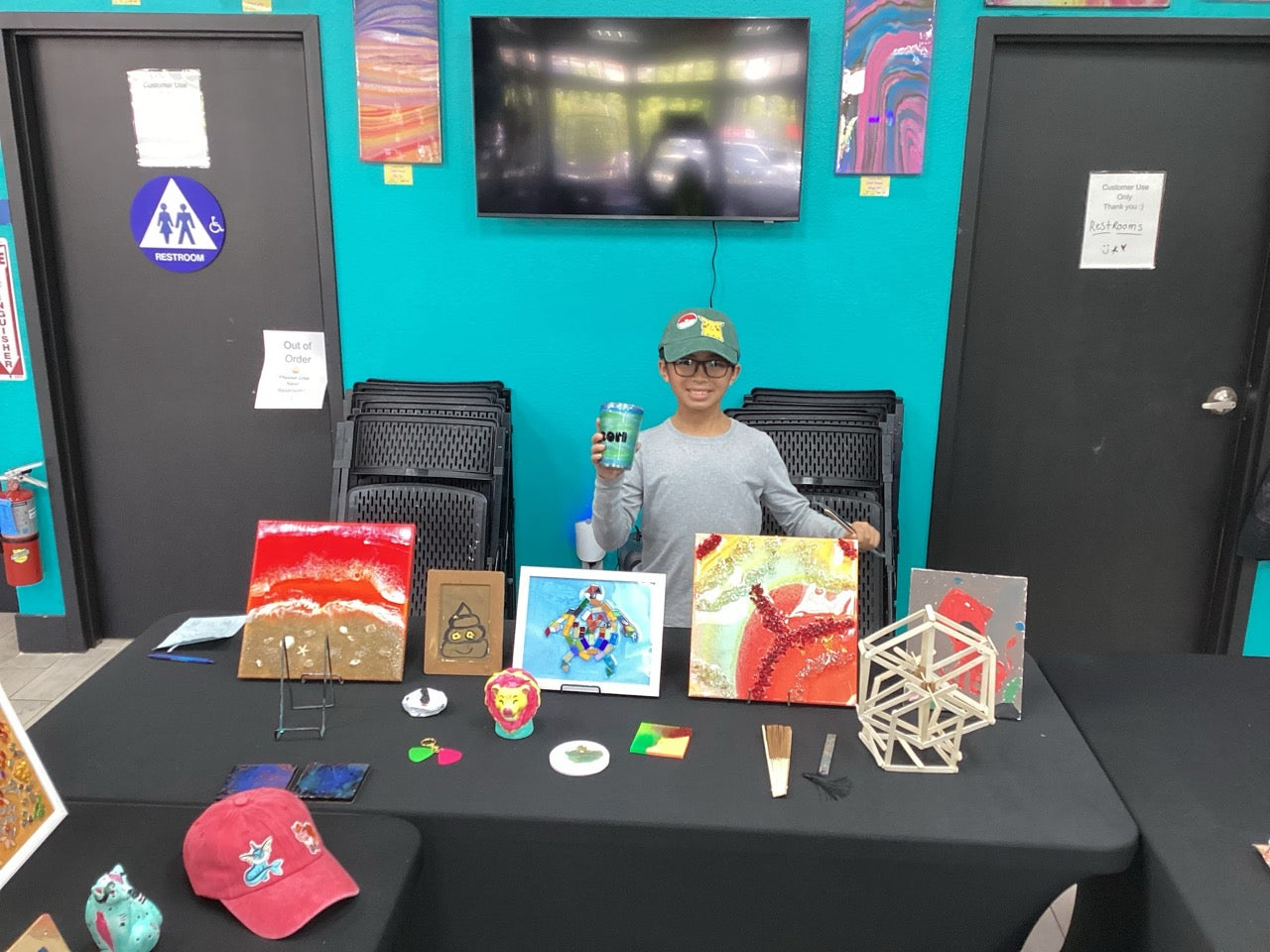 Kids Summer Camp - 10-Day RESIN ART Summer Camp